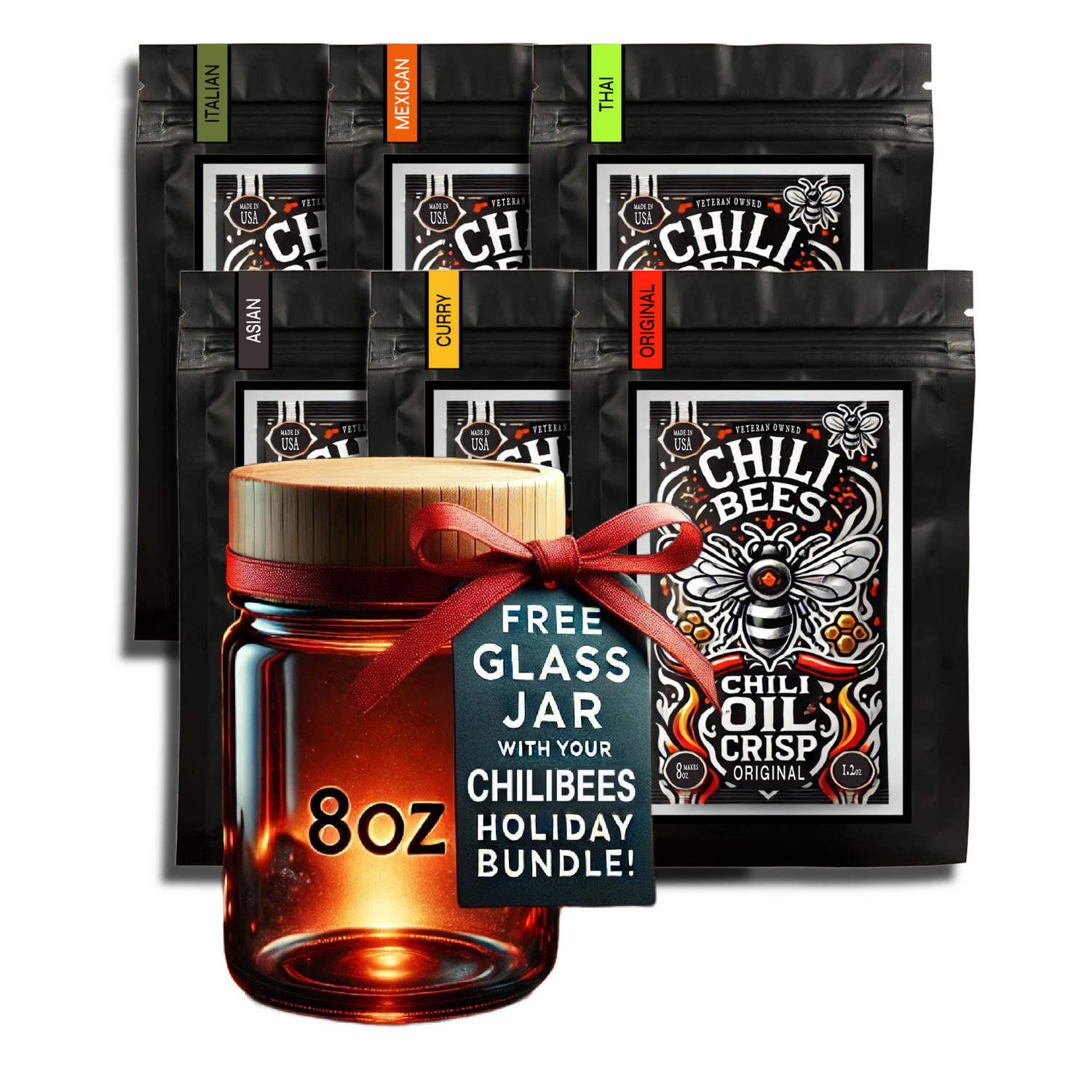 Holiday Chili Crisp Gift Bundle - 6 Pack